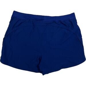 Lands’ End Navy Swim Shorts with Liner Elastic Adjust Waistband Womans Size 22W